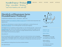 Tablet Screenshot of hundefriseur-freiburg.com